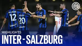 INTER 4-0 SALZBURG | HIGHLIGHTS ⚫🔵🇬🇧