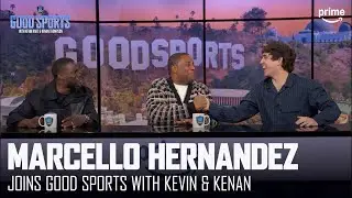 Marcello Hernandez joins Good Sports with Kevin Hart & Kenan Thompson | Prime Video
