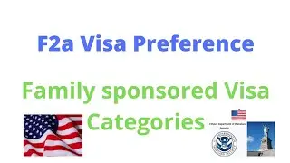 F2a Immigrant visa | Processing Time-frames| Family preference categories, F3,F2,F1 and F4