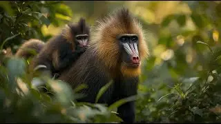 Mandrill &ndash; The Colorful King of the African Rainforest