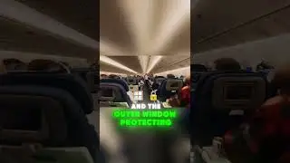 Why Is There a Hole in Airplane Windows?! ✈️🕳️ #shorts #airplane