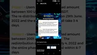 Cryptobiz Exchange Usdt staking - Settlement and withdrawal new announcement in tamil