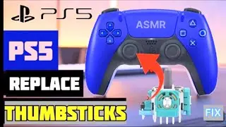 Fix PS5 Controller Drift  Easy Thumbstick Replacement made easy ASMR | SK TECH