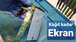 Bu kadar İnce Ekran Mı Olur? | Telefon Ekranları Sandığınızdan Daha İnce