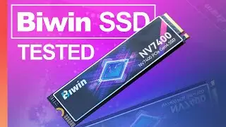 Тестирую свой ПЕРВЫЙ SSD Biwin! &mdash; Biwin Black Opal NV7400 2 ТБ