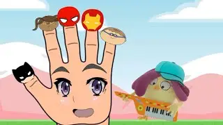Superhero Finger Family Song