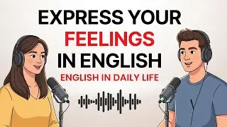 English in Daily Life - Talk About Your Feelings | A1-A2 Beginner | English Conversation