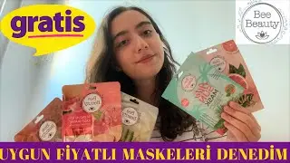 UYGUN FİYATLI GRATİS MASKELERİNİ DENEDİM 🤔🤔SONUCUNA ŞAŞIRACAKSINIZ😱