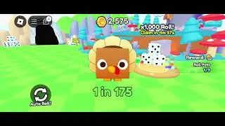 Opening bonus rolls in Pets Go
