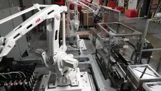 Bottle Packaging and Palletizing - ABB Robot