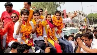 DUSU polls: Clean sweep for ABVP, union wins with huge margin