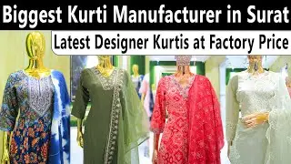 Biggest Kurti Manufacturer in Surat | Latest Designer Kurtis at Factory Price | Kurti Manufacturer