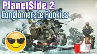 PlanetSide 2 PS4 Gameplay #1 - Conglomerate Rookies