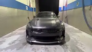Tuned Kia stinger races in Mexico 💨