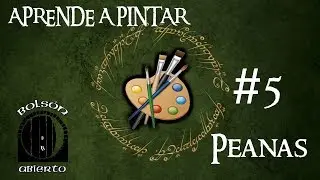 Aprende a pintar paso a paso: #5 Decoración de peanas