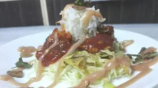 Singaporean  Rice by Sada Cook Fusion|ASMR Cooking[No Music, No Talking]