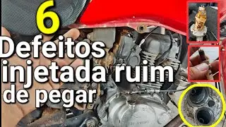 6 defeitos que deixam a moto injetada ruim de pegar