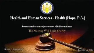 Virginia House of Delegates - Health Subcommittee Meeting - 2026-01-20
