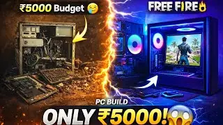 ​cheapest pc BUILT under 5000  😱😶&zwj;🌫️ #pc​ #cheepest​ #pcbuild​ #5000​ #gta5​ #computer​ #sasta_pc​