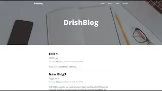 Blog Website Using Python-FLASK and MongoDB | TechTub #techtub