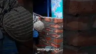 Wall groove Technique in Brickwall | S.SREETHARAMALAN