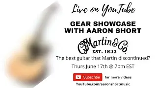 Live Gear Showcase - Martin GPC Aura GT Guitar