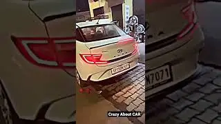 😱 Car Universal Led Spoiler Install In Hyundai Aura‼️ Spoiler Install In Hyundai Aura #shorts