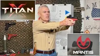 TitanX: Интеллектуальный лазерный тренировочный пистолет