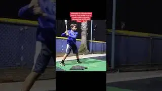 Throwback to Julian Knudsen class of 2029 hitting as an 8u player 💯💪