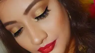 Navratri /Durgapooja Makeup Look 2  | Glammegal