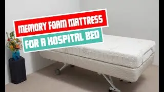 Memory foam mattress for a hospital bed  | Memory foam mattress Review