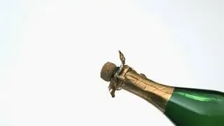 Free Slow Motion Footage: Champagne Bottle Pop