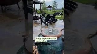 Rainy day in the mountains at Talona Ridge, North Georgia&rsquo;s newest luxury RV resort. #rvlife