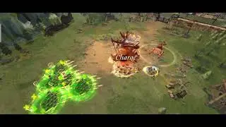 Three Kingdom epic war W lubu vs Shu spearman