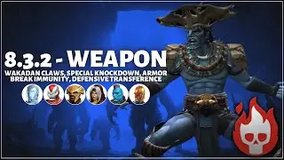 MCOC: Act 8.3.2 - Weapon: Wakandan Claws, Armor Break Immunity - Shuri Vs Attuma - 2023