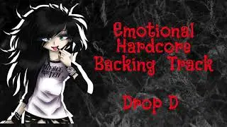 Emotional Hardcore Backing Track DROP D