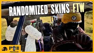 Randomized Skins FTW ft. TheAverageSniper, CLEARRTC & SofaKingSexC | SoulMan IT PUBG Squads Gameplay