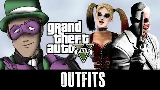 GTA 5 Online - Outfits (Batman Villains SPECIAL)