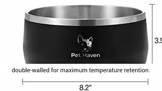 PetHaven Dog Bowl Cat Bowl for Food and Water