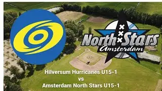 ⚾Hilversum Hurricanes U15-1 (0) vs Amsterdam North Starts U15-1 (28)⚾