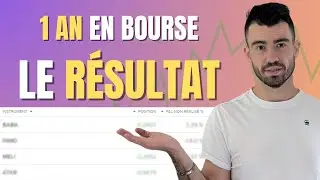 J'ai investi 3000&euro; en Bourse pendant 1 an : voici mon Bilan 📈📉