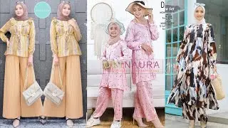 Model setelan oneset terbaru yang lagi trend||setelan wanita||setelan celana||setelan motif terbaru