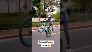 😍MTB STUNT😍IN PATNA  | CYCLE STUNT | FURIOUS RIDERS | #shorts #mtb