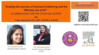 Guiding the Journey of Scholarly Publishing and the Effective Use of AI - by Elsevier