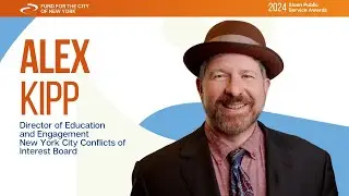 2024 Sloan Public Service Awards | Alex Kipp