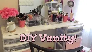 Office/Beauty Room Series: DIY Vanity!!!