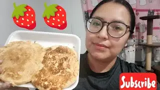 ASMR COMIENDO HOTCAKES 🥞🥞🍓🍓 