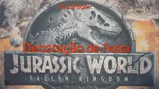 Decora&ccedil;&atilde;o de festa Jurassic World - Dinossauros