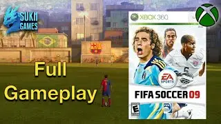 FC BARCELONA VS REAL MADRID | FIFA 09 GAMEPLAY | SUKH GAMES