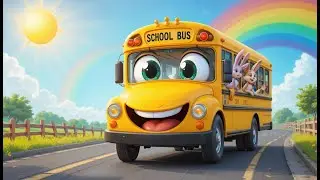 Big Yellow Bus Rhyme 🚌 | Fun Learning for Toddlers & Preschoolers